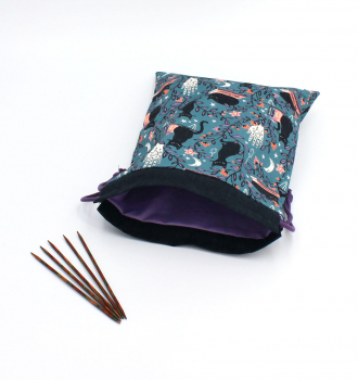 Preview: Projektbeutel/ Handarbeitsbeutel mit Kordel Spellbound